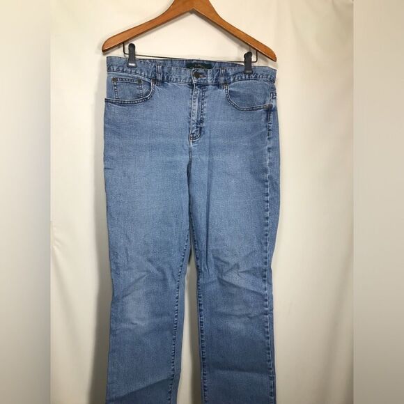 Lauren Ralph Lauren Women's Jeans Size 12 Light Classic Bootcut High Rise - Picture 4 of 9